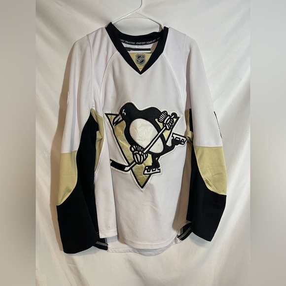 Reebok Black and White Jerseys Classic Pittsburgh Penguins Style - Picture 15 of 16